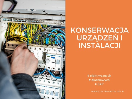 Konserwacja urządzeń i instalacji 